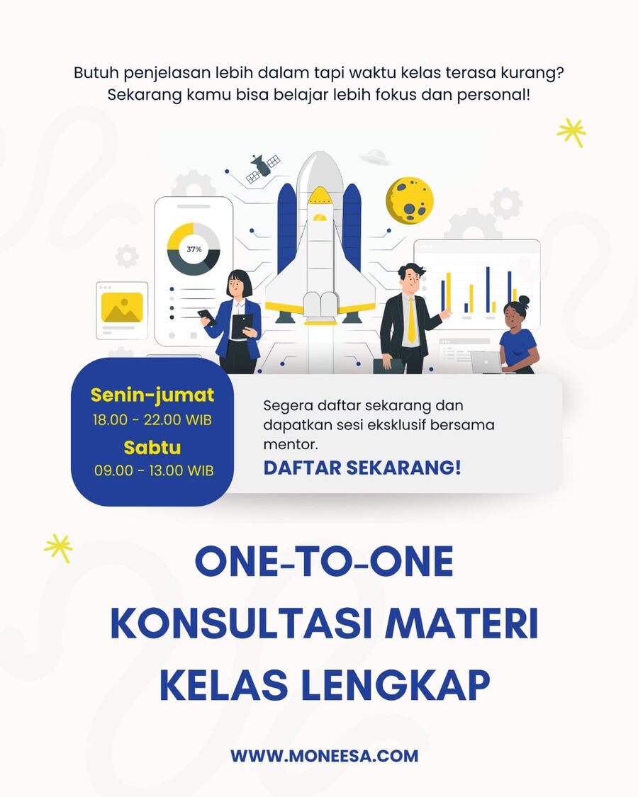 One-to-One Konsultasi Materi Kelas Lengkap